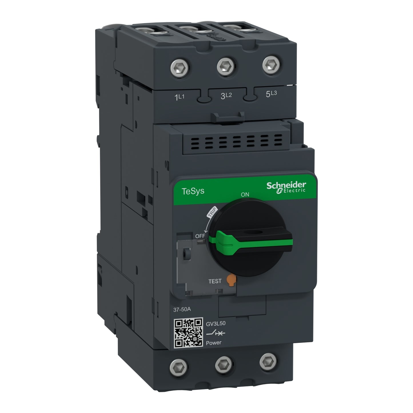 Guardamotor Magnético TeSys GV3-L - 50A - 50kA/415V - GV3L50 - SCHNEIDER
