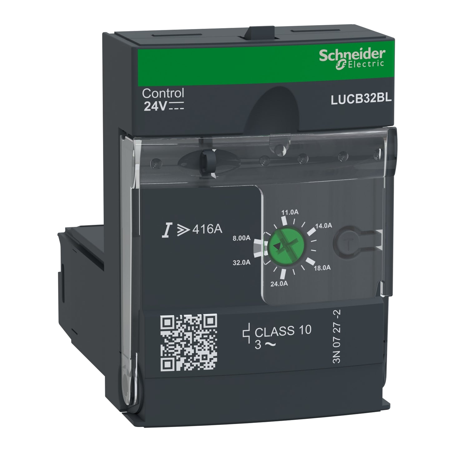 Unidad de Control Termomágnetico TeSys U - Avanzado - Clase 10 - 8-32A - 24VDC - LUCB32BL - SCHNEIDER
