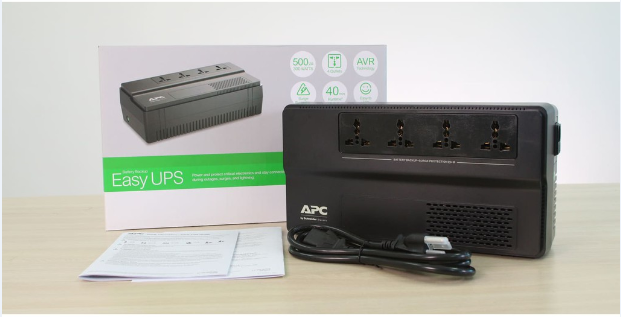 APC Easy UPS 1 Ph BV: Respaldo en la casa durante los momentos más críticos.