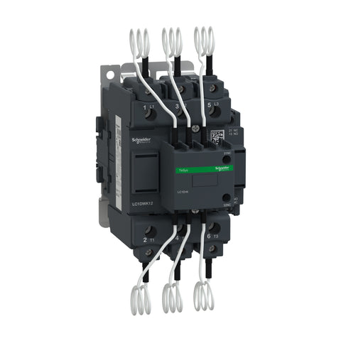 Contactor Tripolar TeSys D Para Condensador - 35kVar en 230VAC - LC1DWK12M7 - SCHNEIDER