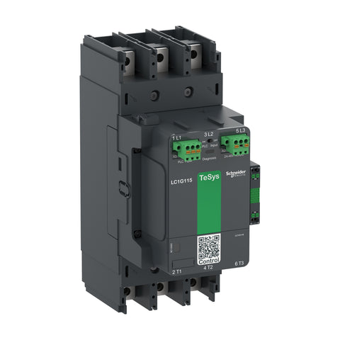 Contactor Tripolar TeSys Giga - Avanzado - Bobina 200...500 VAC/VDC - 150A (AC3)- LC1G150LSEA - Schneider
