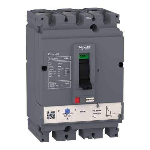 Interruptor Automático - EasyPact CVS - TMD - 16A - 90kA 220/240VAC (IEC 60947-2) - LV510470 - SCHNEIDER