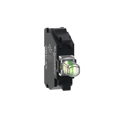Bloque LED Universal XB4/XB5 - Blanco - 24 VAC/DC - ZBVB1 - Schneider