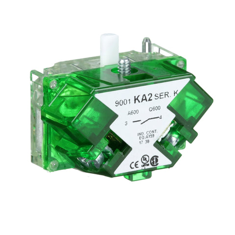 Bloque de contacto 1NA. Accesorio para Mando y Señalización 9001K de Marca Schneider Electric (9001KA2).