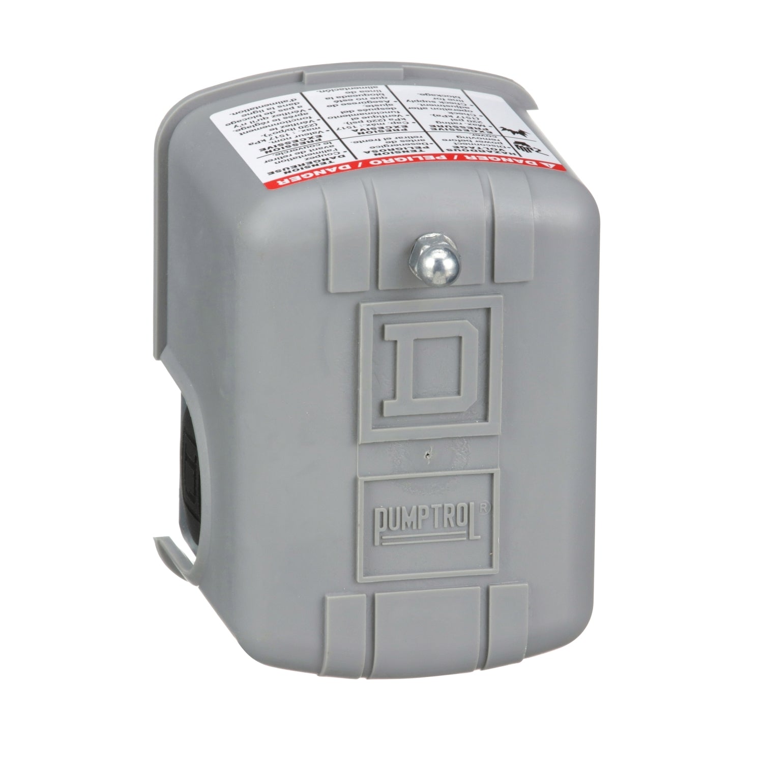 Presostato Eléctromecánico de Marca Schneider Electric de Serie OsiSense XM (9013FSG2J20) Con Rango Ajustable 20-40PSI. Conexión de fluido"1/4" NPSF Interno y Eléctrica 2 Entradas de ø3/4 y Salida 2NC.