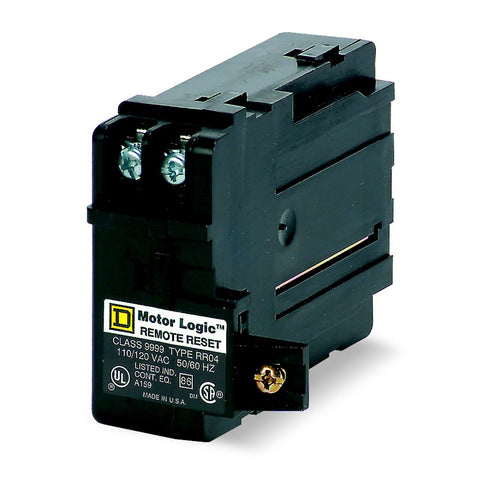 Modulo de Reset Remoto de Tamaño 00-6. Accesorio para Relés de Estado Sólido Motorlogic de Marca Schneider Electric (9999RR04).