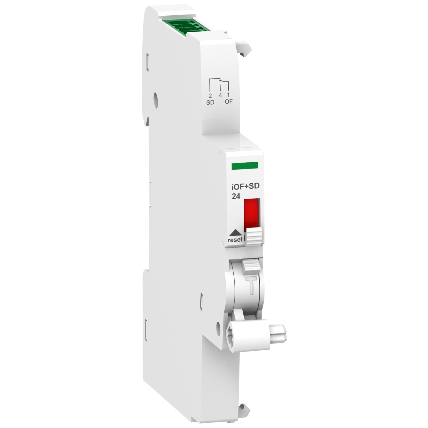 Contacto de OC y defecto con interfaz de PLC iOF+SD24 / A9A26897 - SCHNEIDER