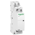 Contactor Bipolar de Marca Schneider Electric de Línea Acti 9 - iCT - (A9C20632) con Corriente Asignada de Empleo 25A, Composición  de los Contactos 2NA  y Tensión del Circuito de Control 230-240VAC. Compra en FCM.