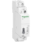 Telerruptor Unipolar de Marca Schneider de Linea Acti 9 iTL (A9C30811) con Corriente 16A y Bobina 110VDC - 220/240VAC. Compra en FCM.