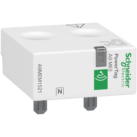 Sensor de Energía Inalámbrico PowerTag - 1P+N Arriba - A9MEM1521 - SCHNEIDER