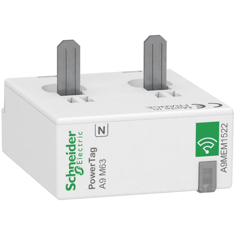 Sensor de Energía Inalámbrico PowerTag - 1P+N Abajo - A9MEM1522 - SCHNEIDER
