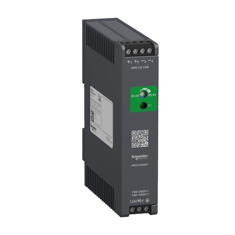 Fuente de alimentación Modicon ABLS  - 3.13A - 75W - 24 VDC - ABLS1A24031 - SCHNEIDER