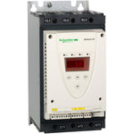 Arrancador Suave de Potencia Nominal 25HP(220VAC)/50HP(440VAC), Corriente Nominal 75A y Alimentación Trifásica 200-480V de Marca Schneider Electric de Linea Altistart 22 (ATS22D75S6) con Dimensiones 295x145x207mm.