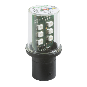 Lámpara LED - Fijo - Verde - 230 VAC - DL1BDM3 - SCHNEIDER