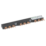 Juego de Barras Tripolares de Corriente Térmica 63A de 3 Derivaciones de Paso 54mm. Accesorio para Guardamotores GV2 de Marca Schneider Electric (GV2G354).