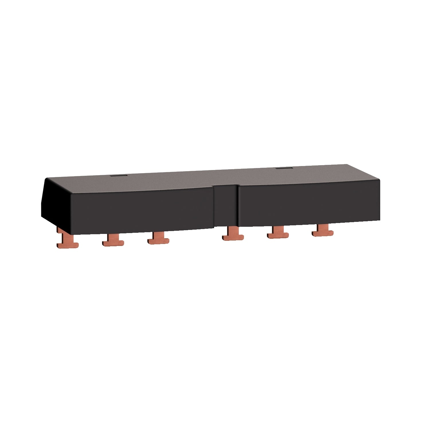 Juego de Barras Tripolares de Corriente Térmica 115A de 3 Derivaciones de Paso 64mm. Accesorio para Guardamotores GV3 de Marca Schneider Electric (GV3G364) 