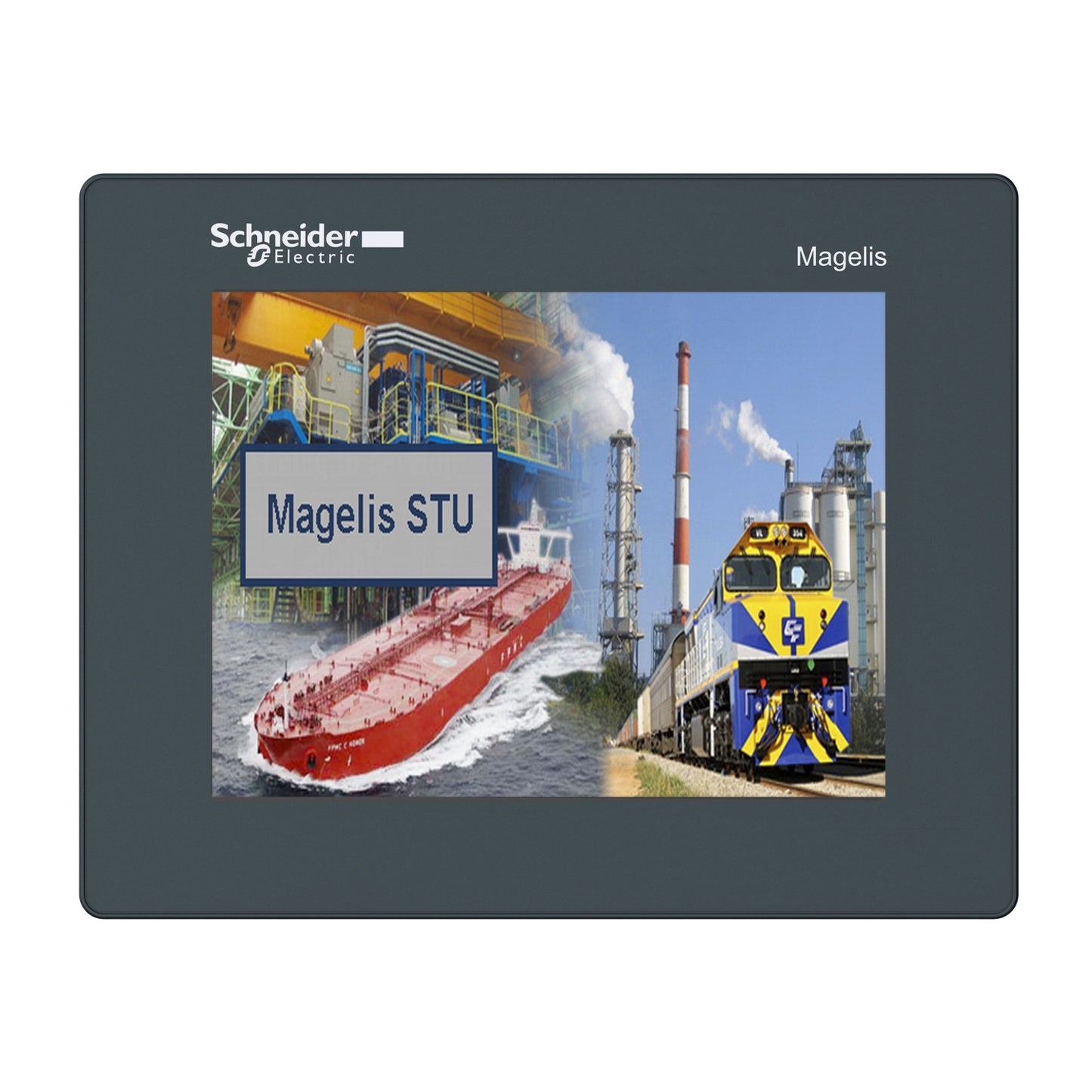HMI Magelis STU - 5.7" - RS232/RS485-RJ45, 2 Puertos USB, Ethernet - HMISTU855 - SCHNEIDER