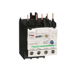 Relé Tripolar de Protección Térmica de Marca Schneider Electric de Línea TeSys K (LR2K0310) Con Regulación de Protección 2.6-3.7A, Rearme Manual o Automático y Señalización de Disparo. Compatible con Contactor LC1K06. Aptos para Coordinación Tipo 1. Disparo por Sobrecarga es de Clase 10. Compra en FCM.