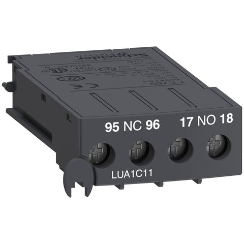 Contactos de Estado TeSys U - 1NC (falla) + 1NA (listo) - LUA1C11 - SCHNEIDER