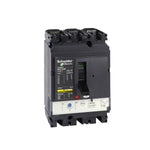 Interruptor Termomagnético Tripolar de Marca Schneider Electric de Serie Compact NSX de Tipo NSX100H o TM80D (LV429671) con Regulación de Disparo Térmica 56-80A, Intervalo de Ajuste de Detección a Corto Plazo 650A y Poder de Ruptura 65kA en 440V. Compra en FCM.