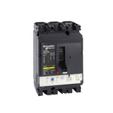 Interruptor Termomagnético Tripolar de Marca Schneider Electric de Serie Compact NSX de Tipo NSX100H o TM80D (LV429671) con Regulación de Disparo Térmica 56-80A, Intervalo de Ajuste de Detección a Corto Plazo 650A y Poder de Ruptura 65kA en 440V. Compra en FCM.