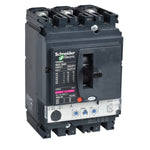 Guardamotor Electrónico Tripolar de Marca Schneider Electric de Serie Compact NSX de Tipo NSX100H o M2.2M 100A (LV429835) con Unidad de Disparo Micrologic 2.2M con Regulación de 50-100A y Poder de Ruptura 70kA en 414V. Compra en FCM.