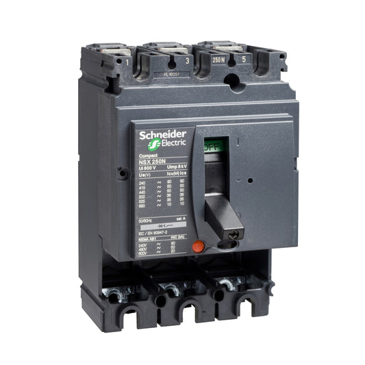 Unidad de corte NSX250H - 3P - 70kA en 380/415V - LV431404 - SCHNEIDER