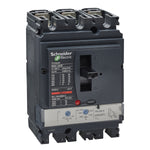 Interruptor Termomagnético Tripolar de Marca Schneider Electric de Serie Compact NSX de Tipo NSX250F o TM200D (LV431631) con Regulación de Disparo Térmica 140-200A, Intervalo de Ajuste de Detección a Corto Plazo 1000-2000A y Poder de Ruptura 35kA en 440V. Compra en FCM.