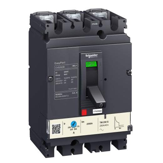 Interruptor Termomagnético EasyPact CVS - 16A - 70kA 220/240VAC (IEC 60947-2) - LV510330 - SCHNEIDER