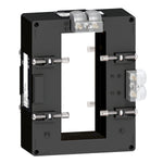 Transformador de Corriente 2500A y Corriente Secundario 5A, con Forma Interna Tipo DC de Marca Schneider de Linea Powerlogic (METSECT5DC250) de Dimensiones externas 125x160x40mm y de la barra 52x127mm.