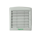 Rejilla de Salida de IP54 Suministrado con Filtro Estándar. Accesorio para Ventiladores ClimaSys de Dimensión Mecanizado 223x223mm de Marca Schneider Electric (NSYCAG223LPF).