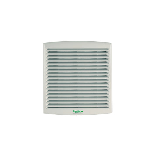 Ventilador Forzado Climasys CV de IP54 , Caudal 72m3/h, Tensión 230VAC y Dimensión Mecanizado 125x125mm de Marca Schneider Electric (NSYCVF85M230PF).