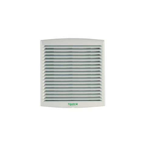 Ventilador Forzado Climasys CV de IP54 , Caudal 72m3/h, Tensión 230VAC y Dimensión Mecanizado 125x125mm de Marca Schneider Electric (NSYCVF85M230PF).