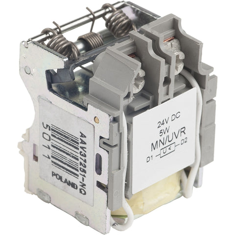 Bobina de Mínima Tensión de 24VDC Para Frame H, J y L. Accesorio para Interruptores PowerPact de Marca Schneider Electric (S29410). 