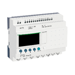 Relé Programable Zelio Logic SR2 - 20E/S - 24 VDC - SR2B201BD - SCHNEIDER