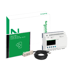 Pack Zelio Logic - SR3B261BD + Cable + CD Software - SR3PACK2BD - SCHNEIDER