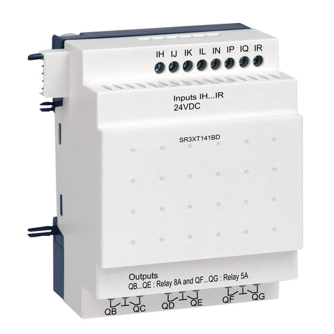 Extensión de E/S Zelio Logic - 24 VDC - 14E/S - SR3XT141BD - SCHNEIDER