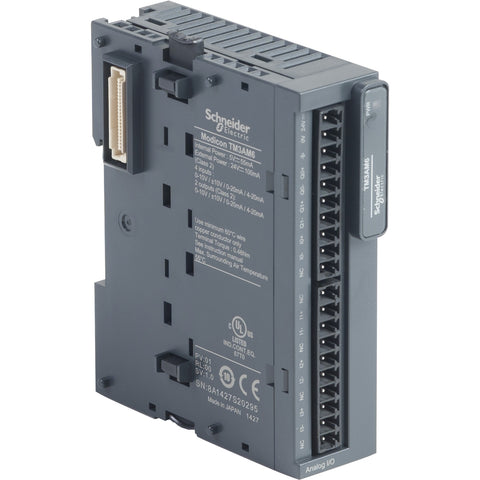 Módulo de E/S Análogico Modicon TM3 - 4E/2S - Tensión/Corriente - TM3AM6 - SCHNEIDER