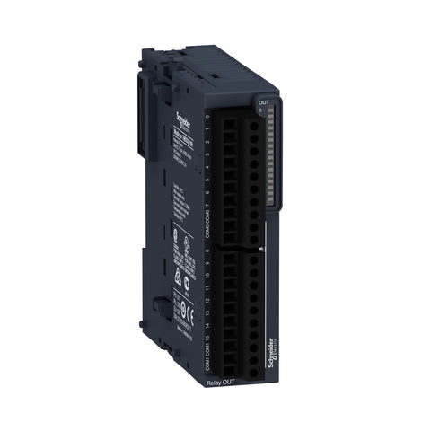Módulo de E/S Digital Modicon TM3 - 16S - Relé 2 A - TM3DQ16R - SCHNEIDER