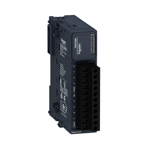 Módulo de E/S Digital Modicon TM3 - 8S  - TM3DQ8R - SCHNEIDER