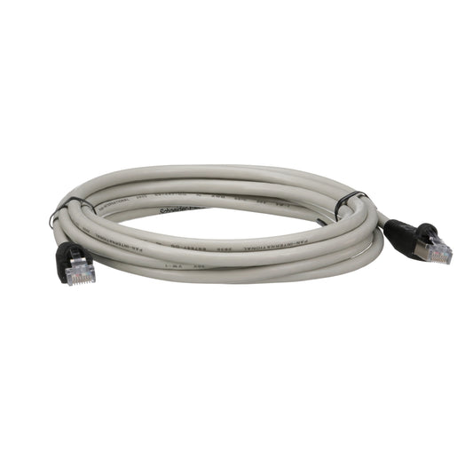 Cable Para Terminal Remoto de Longitud 3 Metros. Accesorio para Arrancadores Suaves Altistart 22 de Marca Schneider Electric (VW3A1104R30).