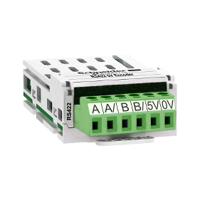 Módulo Para Monitoreo de Velocidad RS422 - Encoder TTL 5V con Bloque Terminal de  Tornillo. Accesorio para Variadores de Velocidad Altivar 320 de Marca Schneider Electric (VW3A3620).
