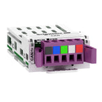 Módulo de Comunicación CANopen con Bloque Terminal de Tornillo . Accesorio para Variadores de Velocidad Altivar 320 de Marca Schneider Electric (VW3A3628). 