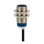 Sensor de Proximidad Inductivo de Marca Schneider Electric de Serie OsiSense XS (XS518B1PAL2) con Diseño Cilindrico ø18mm, Material Metálico, Grado de Protección IP68. Tipo de Salida Digital PNP. Precableado con cable de 2mts. Técnica de cableado 3 hilos. Alimentación 12-24VDC y Frecuencia máxima 2000Hz.