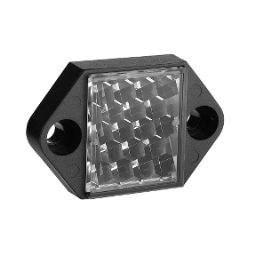 Reflector de Dimensión 24x21mm Para Alcances Próximos. Accesorio para Sensores Fotoeléctricos OsiSense XU de Marca Schneider Electric (XUZC24).