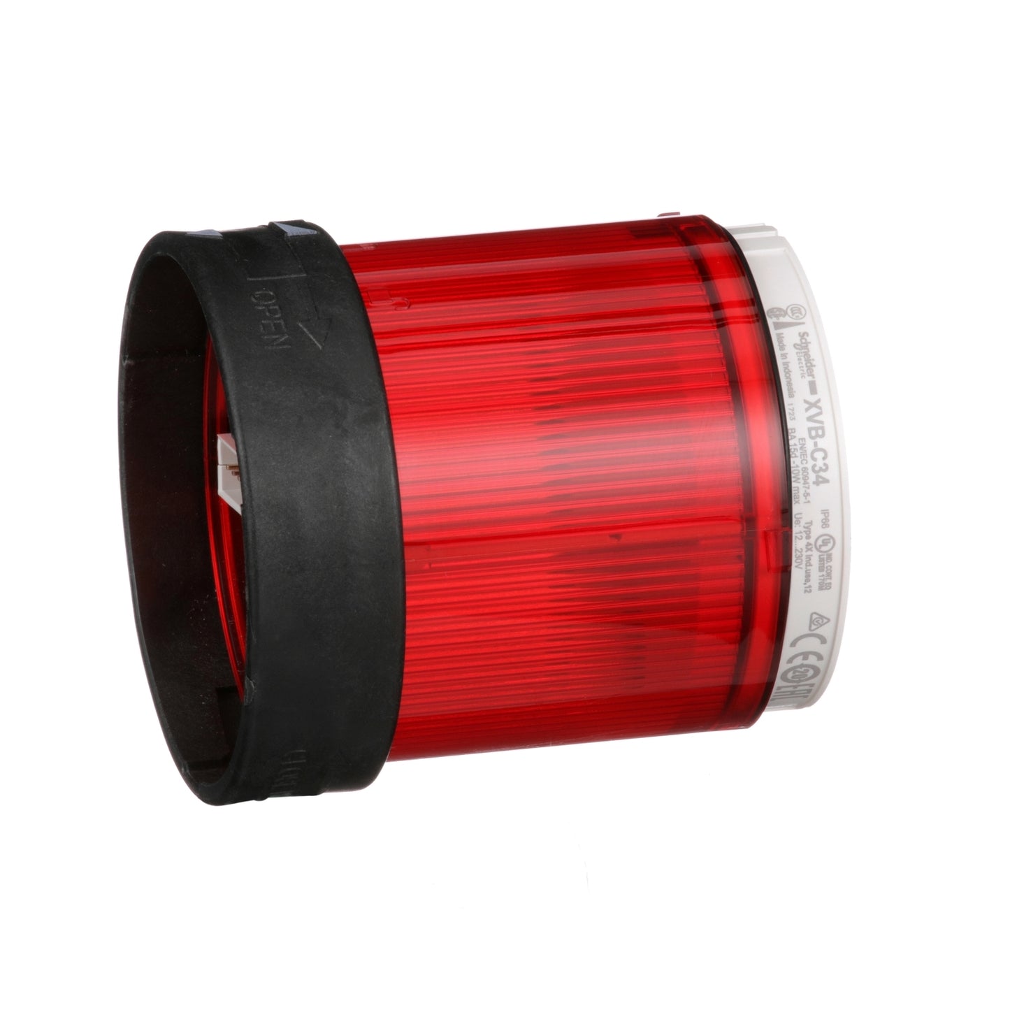 Elemento Luminoso Harmony XVB - 250VAC/DC - Rojo - Permanente - XVBC34 - SCHNEIDER