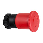 Parada de Emergencia de Ø40 mm de Reset: Girar Para Desenclavar. Accesorio para Mando de Tecle XAC-A de Marca Schneider Electric (ZA2BS844)