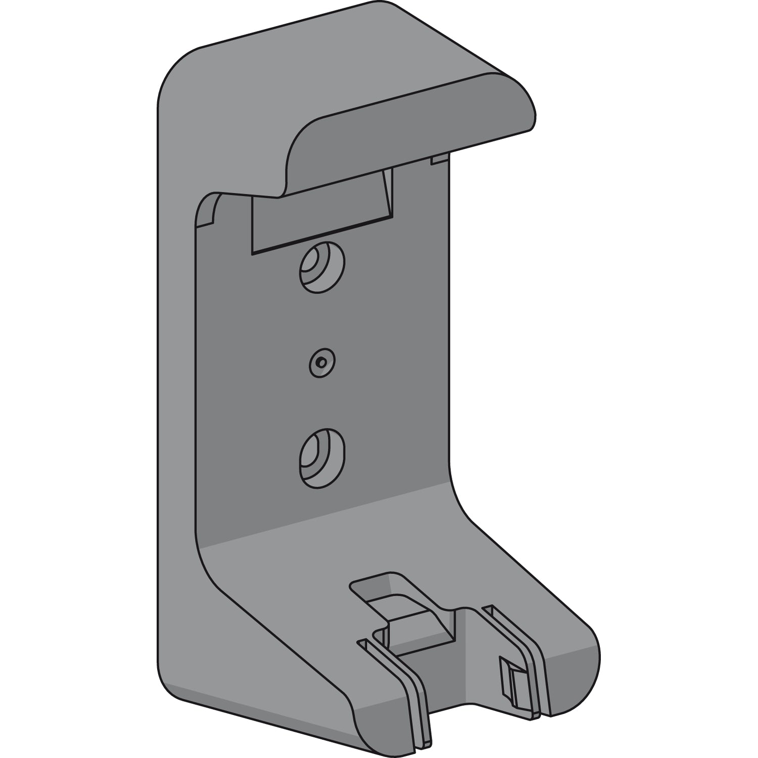 Sujetador para Control Remoto de Marca Schneider Electric de Serie Harmony eXLhoist (ZARC04).