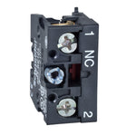 Bloque de Contacto 1NA. Accesorio para Mando de Tecle XAC-A de Marca Schneider Electric (ZB2BE101). 