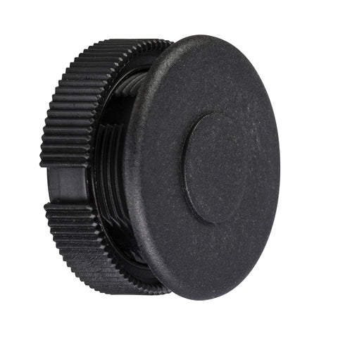 Tapón obturador con Junta de Estanqueidad y Tuerca de Fijación. Accesorio para Mando de Tecle XAC-A de Marca Schneider Electric (ZB2SZ3). 